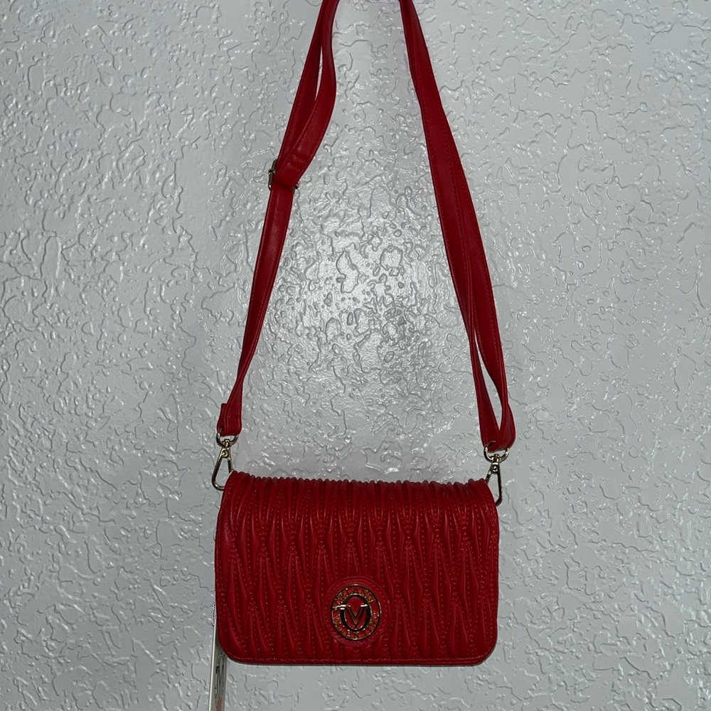 NWT Valentino Orlandi Crossbody Quilted Purse